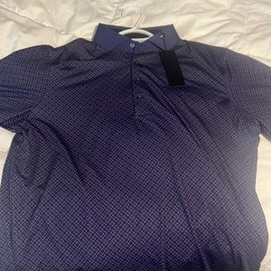 Greyson Polo. large.  new with tags.   left sleeve has golf country club logo .